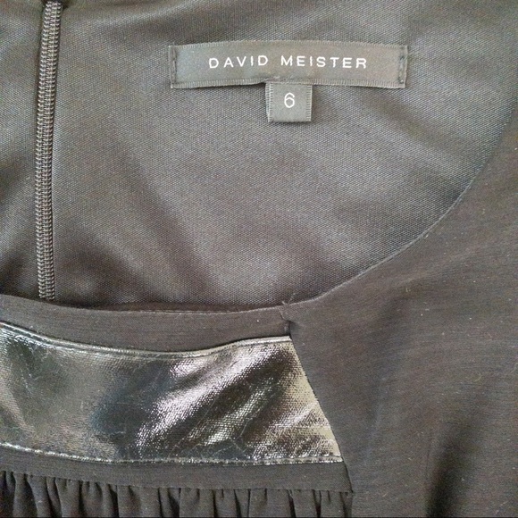 David Meister | Black Sleeveless Sheath Dress - Picture 4 of 9